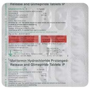 GLUCONORM G4 TABLET