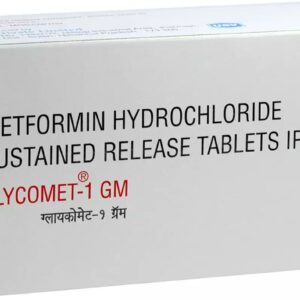 GLYCOMET 1 GM TABLET