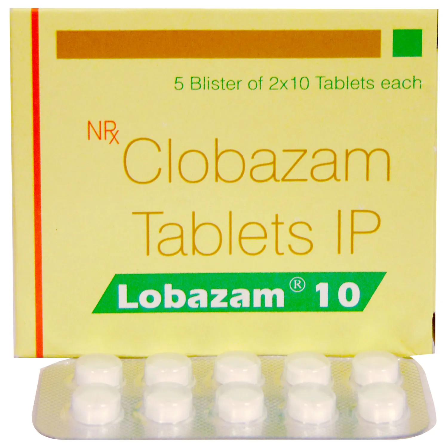 LOBAZAM 10 TABLET